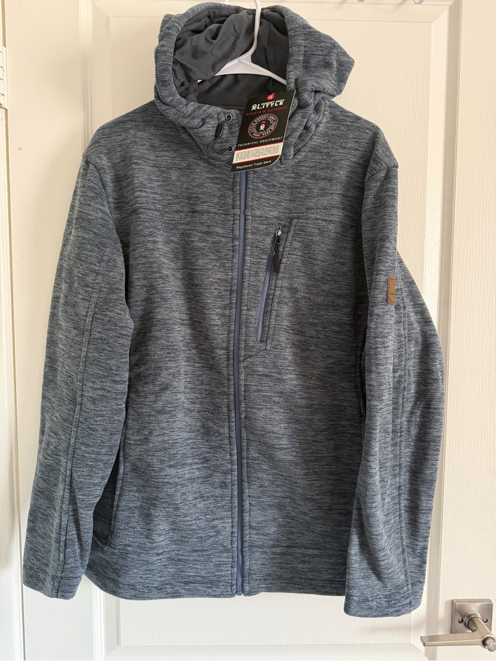 Altus Lightweight Hooded Shirt Jacket — Heather Gray